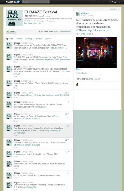ElbJazz Twitter 2011-05-17