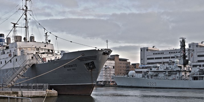 Join Forces: MS Stubnitz and HMS Lancaster